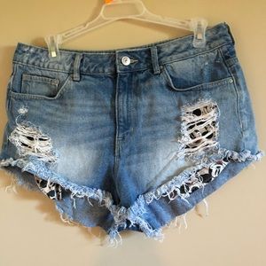 Divided Mickey Mouse Shorts